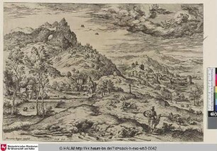 [Landschaft mit Merkur und Argus; Merkur mit dem Kopf des Argus in seiner Hand; Landscape with Mercury and Argus; Mercury with the Head of Argus in his Hand]
