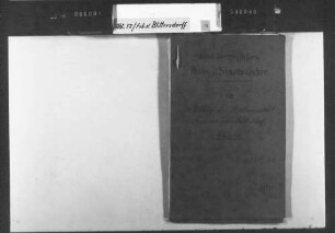 Petersburger Papiere des Legationsrats Freiherr von Blittersdorf