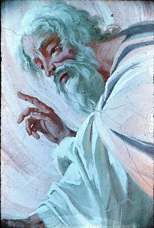 Moses vor dem brennenden Dornbusch
