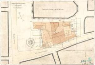 Fischer, Theodor; Worms; Cornelianum - Lageplan