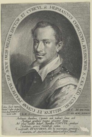 Bildnis des Hermannus Christoph Rueswormb