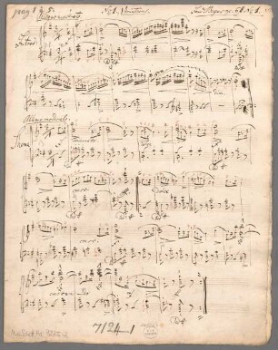 "Variations - pf; op. 68/1". - BSB Mus.Schott.Ha 7225-2