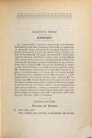 Uomini e cose : Dialoghi di Monsignor Federico La China, 1