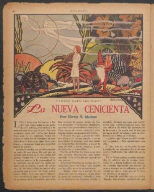 La nueva cenicienta : Cuento para los niños