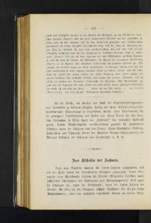 Das Abholen der Fahnen.