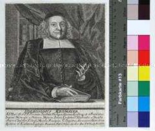 Porträt des Theologen und Historikers Hieronymus Kromayer