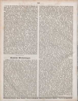 264 Kirchliche Mittheilungen