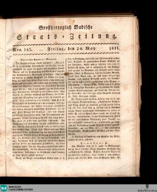 Großherzoglich-Badische Staatszeitung