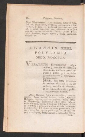 Classis XXIII. Polygamia. Ordo, Monoecia.
