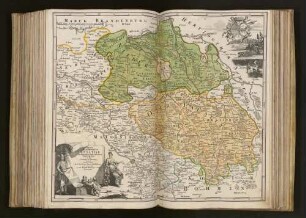 Totius Marchionatus Lusatiae tam superioris quam inferioris Tabula specialis : in suos Comitatus et Dominatus distincta