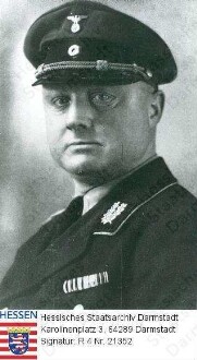 Sprenger, Jakob (1884-1945) / Porträt in Uniform, Brustbild