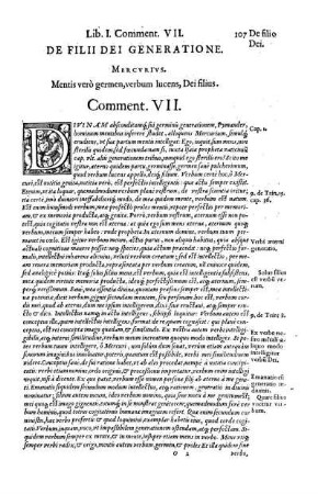 Comment. VII.