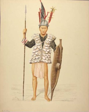 Nias (Süd-)-Krieger