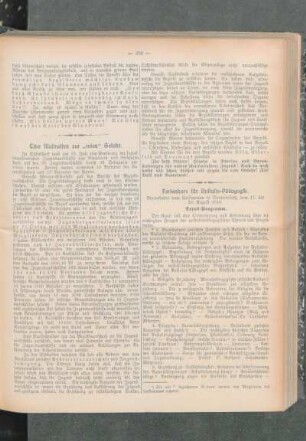 Ferienkurs für Anstalts-Pädagogik : veranstaltet vom Cassianeum in Donauwörth, vom 17. bis 20. August 1910
