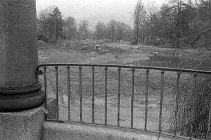 Umbaumaßnahmen im Stadtgarten im Zusammenhang mit der Bundesgartenschau 1967.