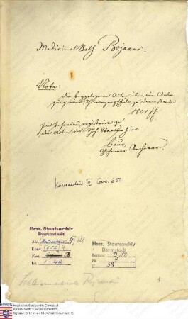 Bojanus, Ludwig, Dr., Medizinalrat, Tierarzt, Zoologe