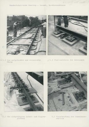 Bahnbrücke Beethovenstraße, ohne Datum