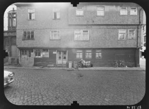 Schmalkalden, Stumpfelsgasse. Wohnhaus. Straßenfront (Teilansicht)
