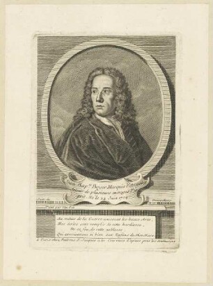 Bildnis des Jean Bapte. Boyer d'Argens