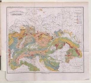 Geologische Übersichtskarte von Central-Europa