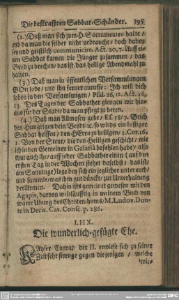 LIIX. Die wunderlich-gefügte Ehe