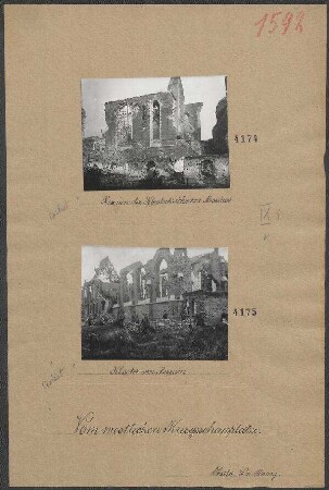 Ruinen der Klosterkirche von Messines