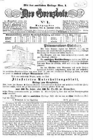 Der Grenzbote. 1874