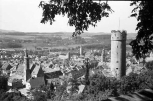 Ravensburg: Blick von der Veitsburg über die Stadt