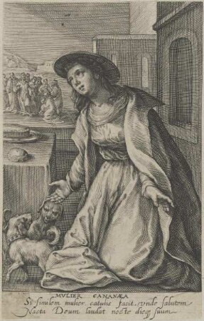Bildnis einer Mvlier Cananaea (einer betenden Frau aus Kanaan)