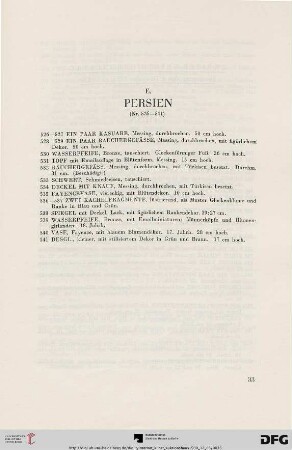 E. Persien (Nr. 526-541)