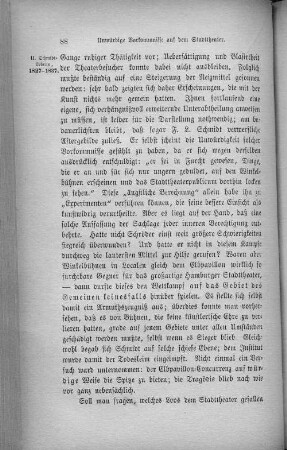 Unwürdige Vorkommnisse auf dem Stadttheater.