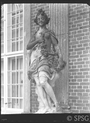 Potsdam, Park Sanssouci, Neues Palais, Skulptur.