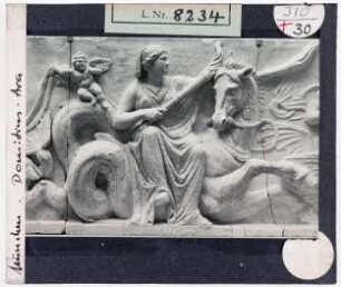 München, Glypthothek: Poseidonszug vom Altar des Lucius Domitius Ahenobarbus