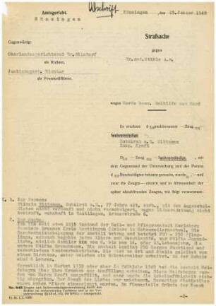 Zeugenaussagen - Anstalt Mariaberg, Paulinenpflege Winnenden, Bruderhäuser der Gustav-Werner-Stiftung