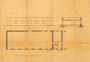 Erwerb von Liegenschaften durch Louis Merian von Basel zur Errichtung einer Maschinenfabrik in Höllstein; Um- und Erweiterungsbauten an der Fabrik
