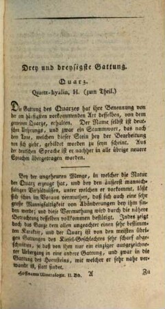 Handbuch der Mineralogie, 2,1