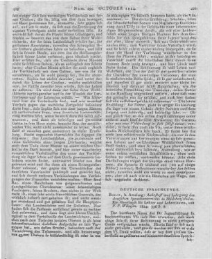 Wilmsen, F. P.: Lehrstoff und Lehrgang des deutschen Sprachunterrichts in Mädchenschulen. Berlin: Amelang 1824