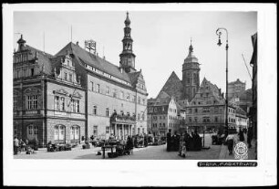 Pirna, Blick auf den Marktplatz