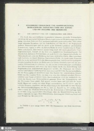 2 Allgemeine Geologisch Und Geophysikalisch Beobachtbare Tatschen Über Den Aufbau Und Die Dynamik Der Erdkruste