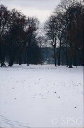 Potsdam, Park Sacrow, Jägerhofsicht.