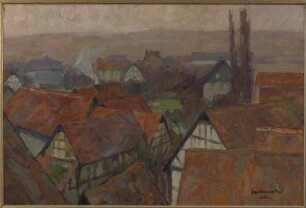 Dorfdächer (Goßfelden)