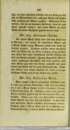 Citronen-Creme; Gelee