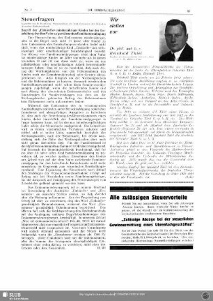 Wir stellen vor : Reinhold Thiel