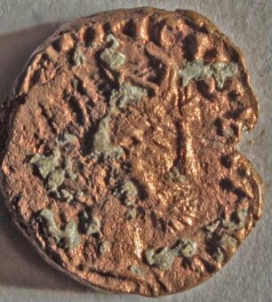Römische Münze, Nominal Antoninian, Prägeherr Tetricus I. (?), Prägeort Gallien, Original