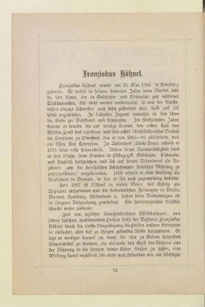 Franziskus Hähnel