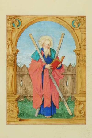fol. 21: Apostel Andreas (Sebald Beham)