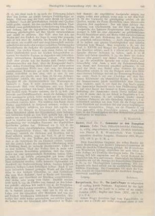 666-668 [Rezension] Margoliouth, M., The Lord’s Prayer no adaptation of existing Jewish Petitions