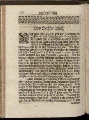 Das Sechßte Buch.