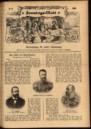 Ausgabe vom Sonntag, den 26. März 1905.