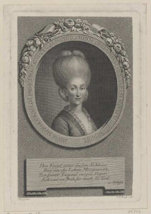 Bildnis der Sophia Maria von Spiegel von Pickelsheim
